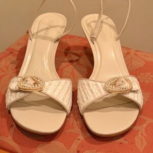 Elegant White Sandals